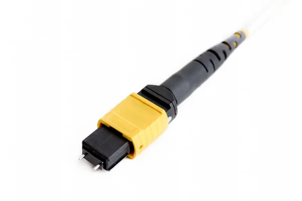 Ribbon fiber optic connector MTP — Stock Photo, Image