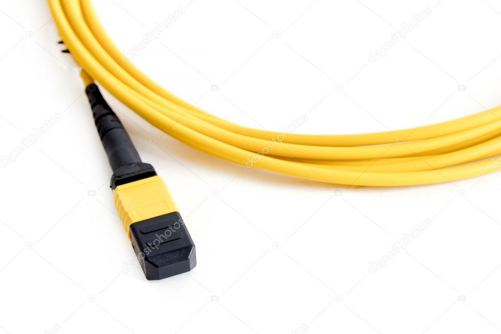 Ribbon fiber optic patchcord with connector MTP