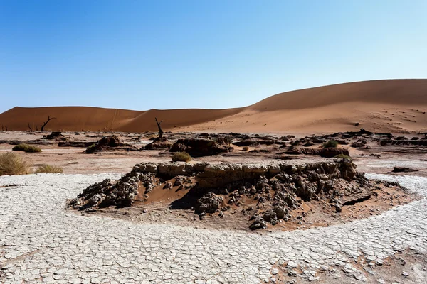 Sossusvlei beautiful landscape of death valley, namibia — Stock Photo, Image