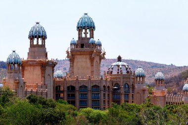 panorama of Sun City, The Palace of Lost City, South Africa clipart
