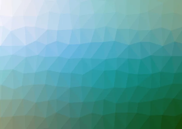 多色的抽象的几何的皱巴巴的三角形的低的聚风格图 — 图库照片