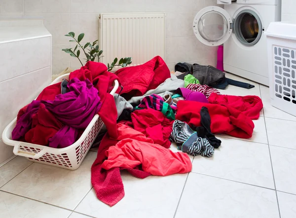 准备洗的脏衣服 — 图库照片