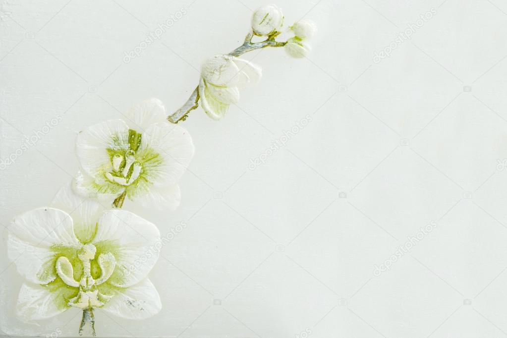 abstract spring background with flowers