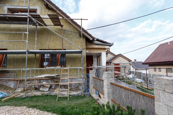 Construction or repair of the rural house — Stock Photo, Image