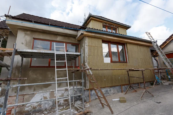 Construction or repair of the rural house — Stock Photo, Image