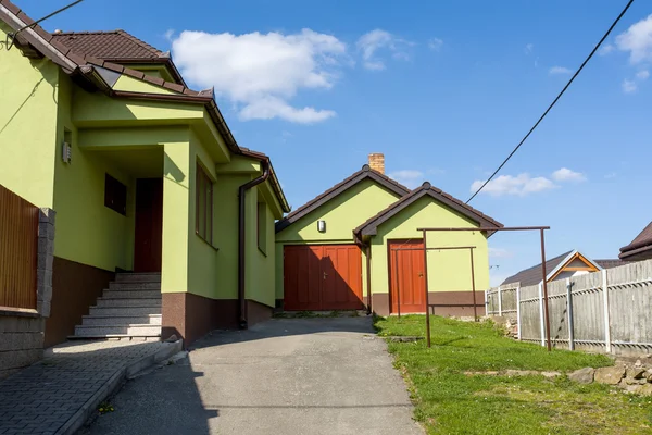 Repaired rural house — Stock Photo, Image