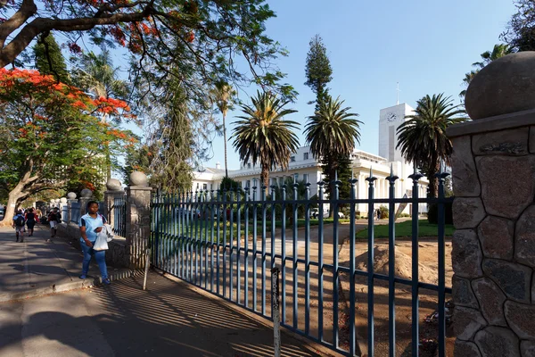 Street in Bulawayo Zimbabwe — Stock Photo, Image