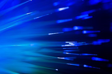 optik elyaflar bulanık teknolojik altyapı soyut