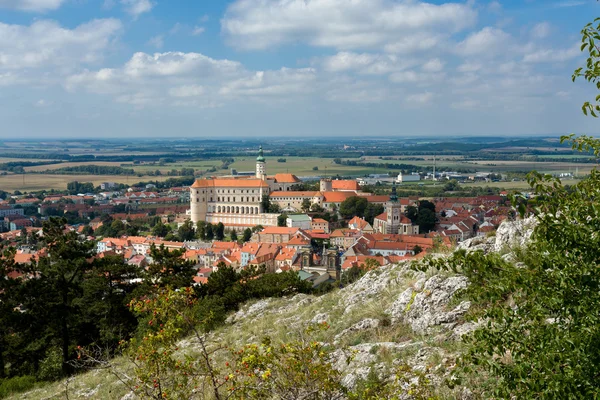 Mikulov plaats (town), Zuid-Moravië, Tsjechië — Stockfoto