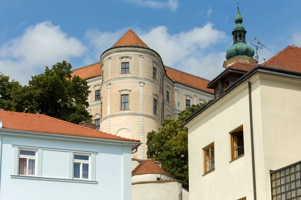 Schloss in der Stadt Mikulow in der Tschechischen Republik — Stockfoto