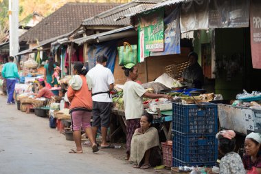 Geleneksel semt pazarı, Bali, Hindu halklar