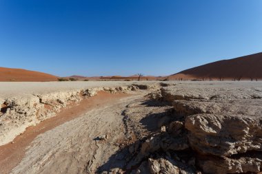 gizli ölü Vlei güzel gündoğumu peyzaj