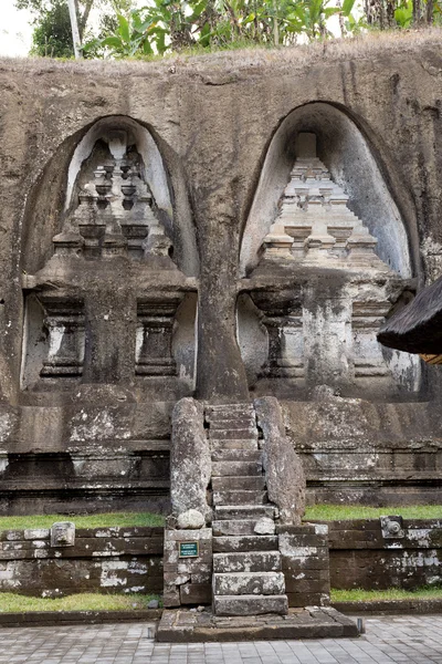 Gunung kawi chrám v Bali, Indonésie, Asie — Stock fotografie