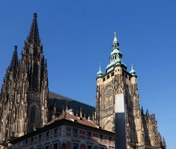 St. vitus cathedral in prague czech republic — Stock Photo, Image