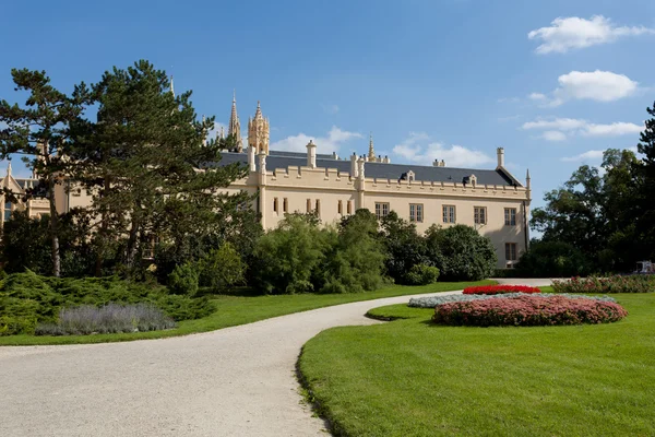 Lednice Castle in South Moravia in the Czech Republic — Stock Photo, Image