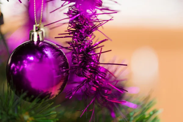 Geschmückter Weihnachtsbaum — Stockfoto