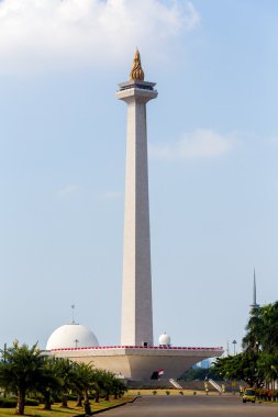 National Monument in Jakarta clipart