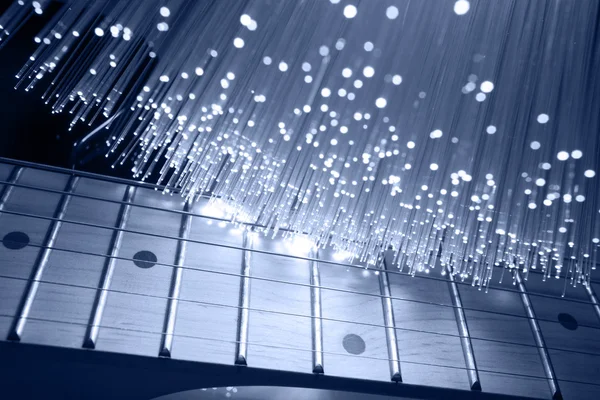 Gitar teknolojisi fiber optik Telifsiz Stok Fotoğraflar
