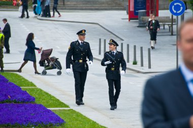 Anayasa günü sırasında insanlarda stavanger, Mayıs 2014