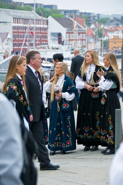 The constitution day' parade in Stavanger, May 2014 — Stock Photo, Image