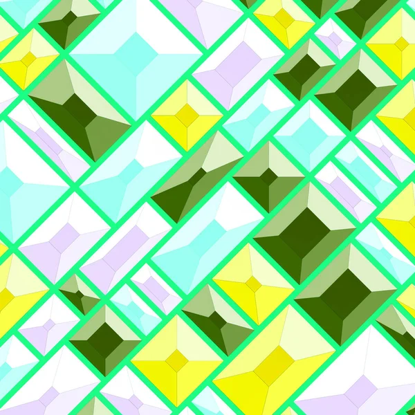 Abstrakcyjne Tło Świecących Kostek Geometrycznych Linii — Zdjęcie stockowe