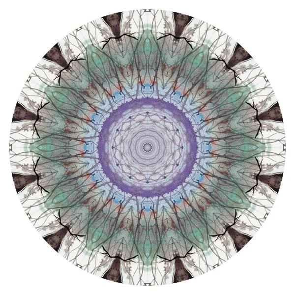 soyut mandala doku tasarımı 