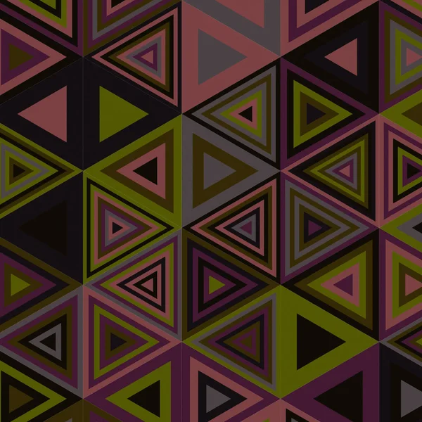 发光几何立方体和线的抽象背景 — 图库照片