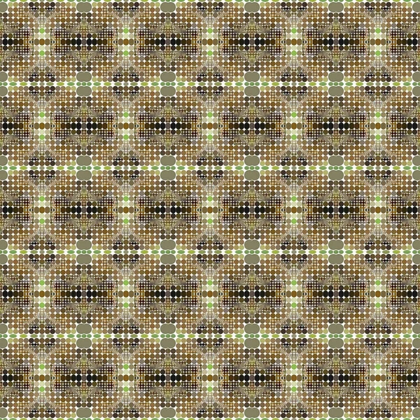 Abstract Seamless Mosaic Dots Pattern — Stock Photo, Image