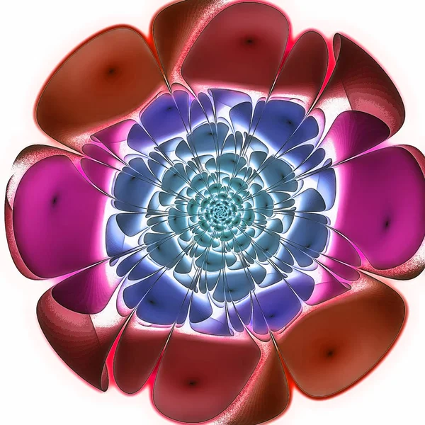 abstract flower. Fractal background