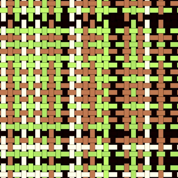 Abstracte Achtergrond Van Gloeiende Geometrische Kubussen Lijnen — Stockfoto