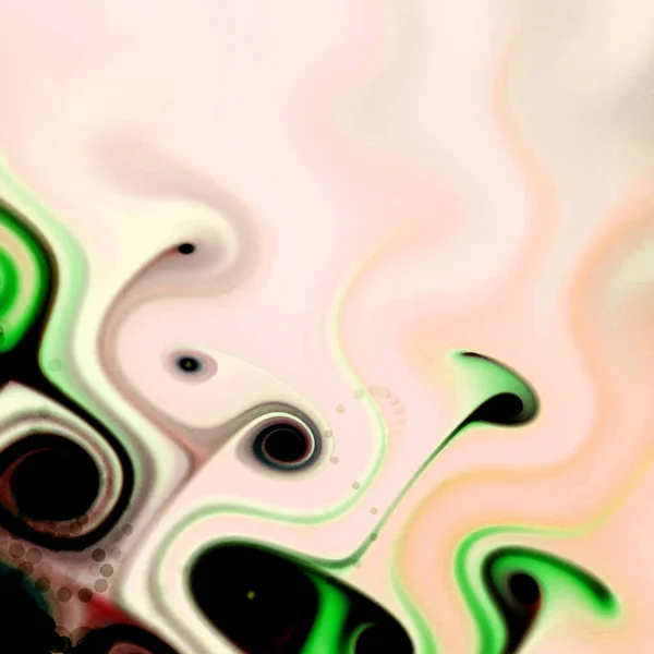 Abstracte Fractal Achtergrond Met Bochten Lijnen — Stockfoto