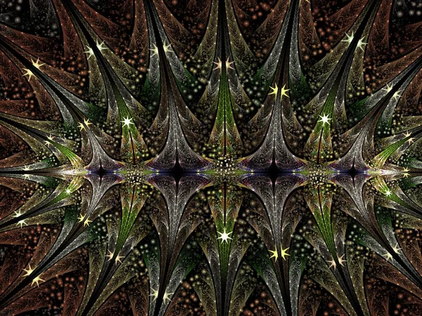 Mooie Abstracte Fractal Achtergrond Voor Ontwerp — Stockfoto