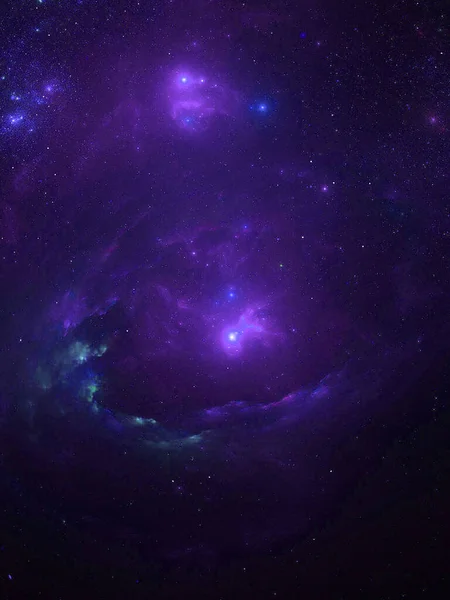 Abstract Galaxy Space Background — Stock Photo, Image