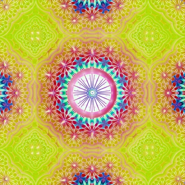 Abstract Caleidoscope Pattern Background — Stock Photo, Image