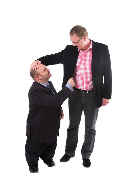 Маленький мужчина, высокий мужчина
