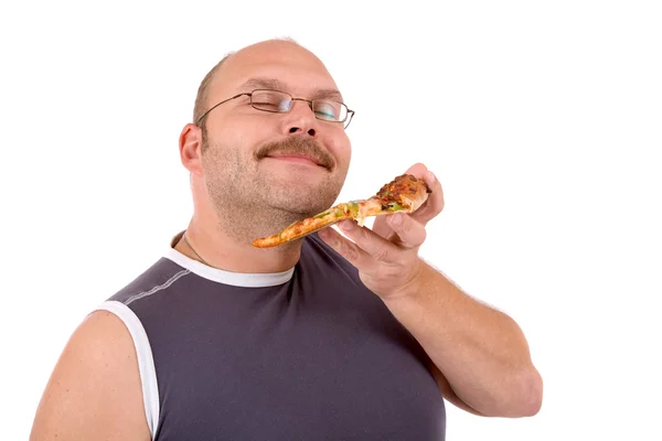 Delicious pizza smell — Stock Photo, Image