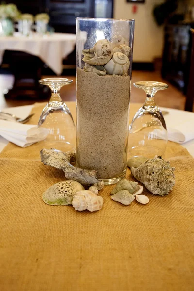 Jar with sand — Stock Photo, Image