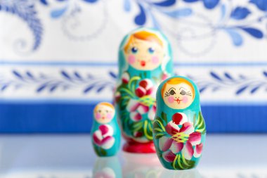 Matryoshka Rus bebek
