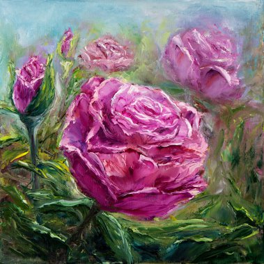 Pembe peonies buket