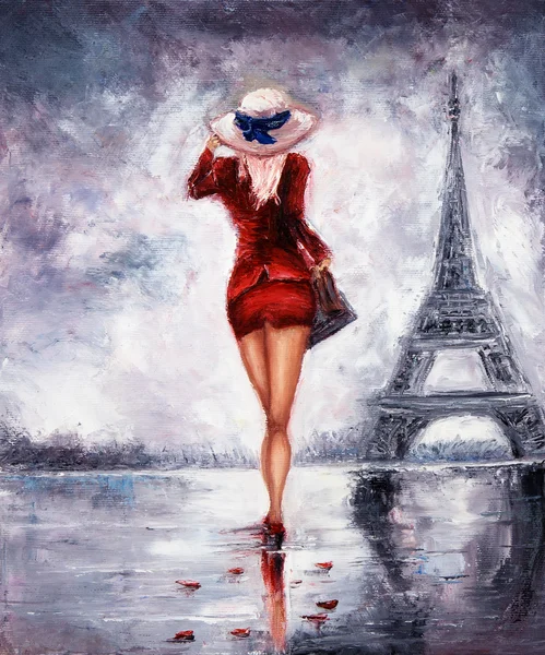 Paris'te kadın