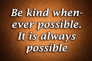 İlham tipografik alıntı