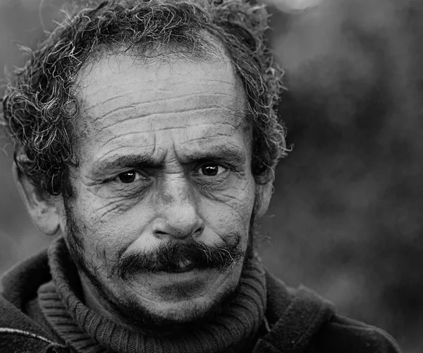 Άστεγος άνθρωπος — Φωτογραφία Αρχείου