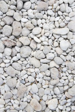 Beyaz renkli yuvarlak taş arka plan