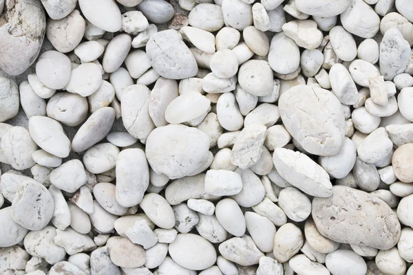 Cor branca redondo fundo de pedra — Fotografia de Stock