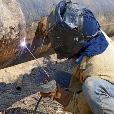 Kaynakçı boru hattı onarım Tarih