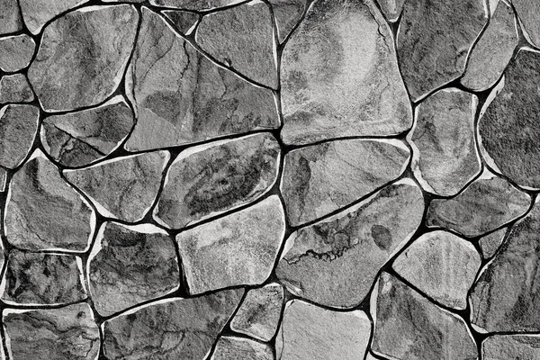 Fragment of a wall from a chipped stone — Stock Photo, Image