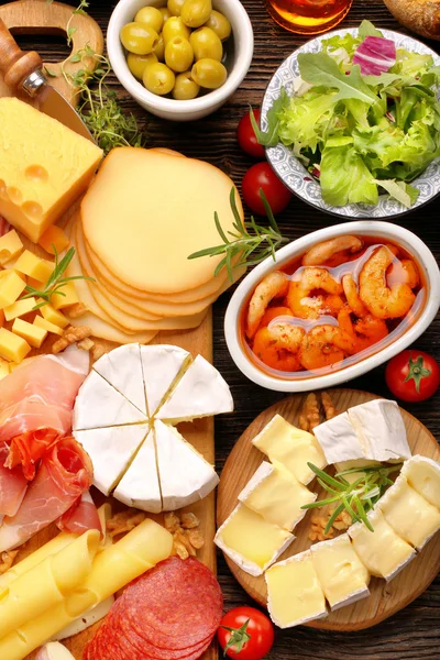 Peynir ve meze çeşitli yönetim kurulu ayarla