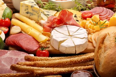 Peynir ve meze çeşitli yönetim kurulu ayarla