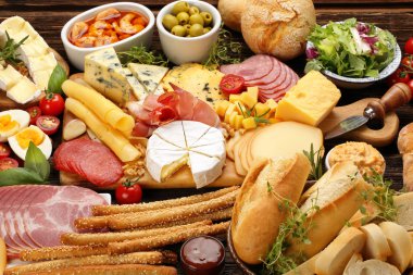 Peynir ve meze çeşitli yönetim kurulu ayarla