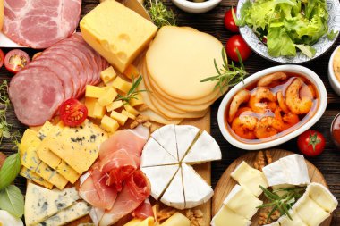 Peynir ve meze çeşitli yönetim kurulu ayarla